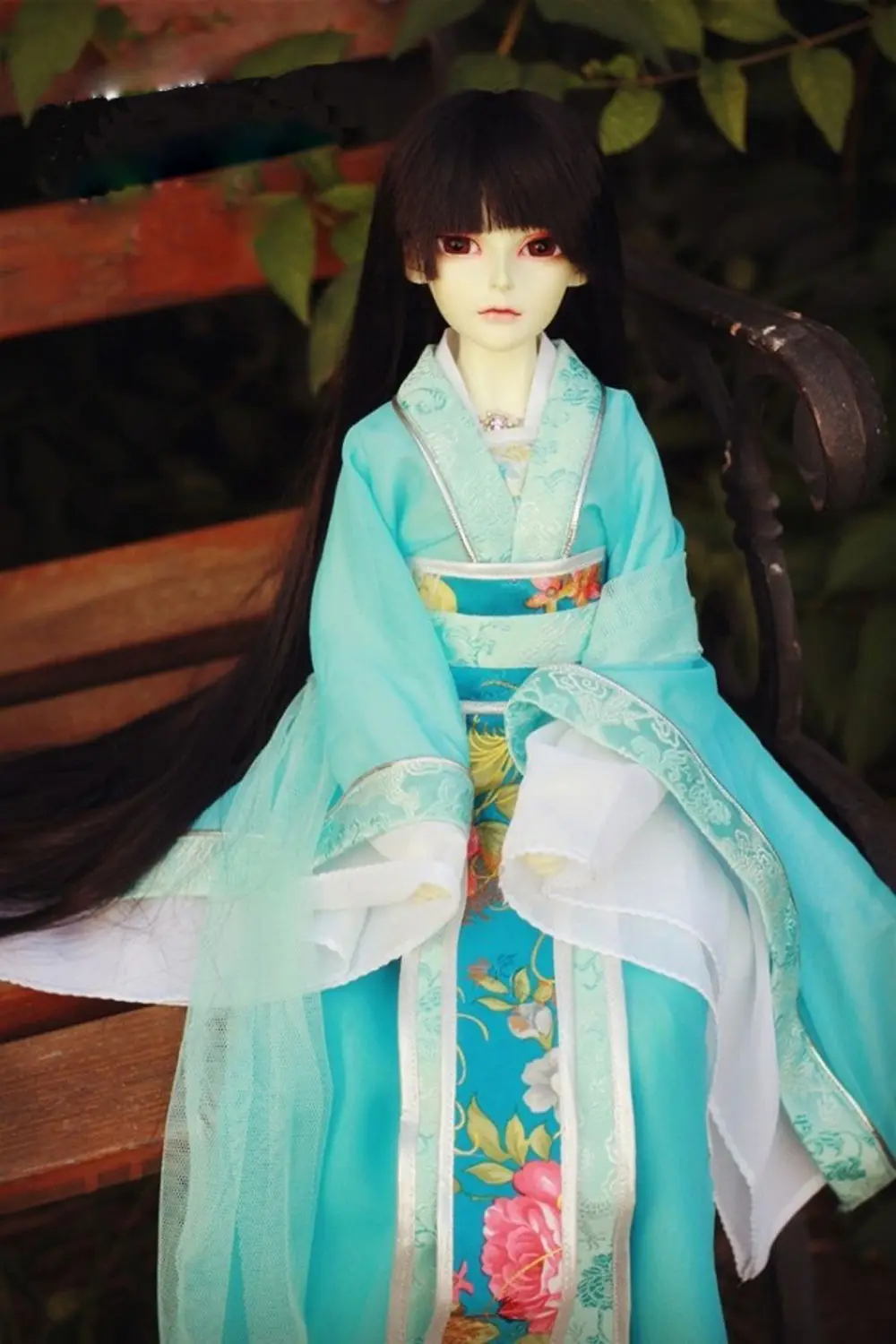 

[wamami] 699# Blue Ancient Costume/Dress For 1/3 SD AOD DOD DZ BJD Doll