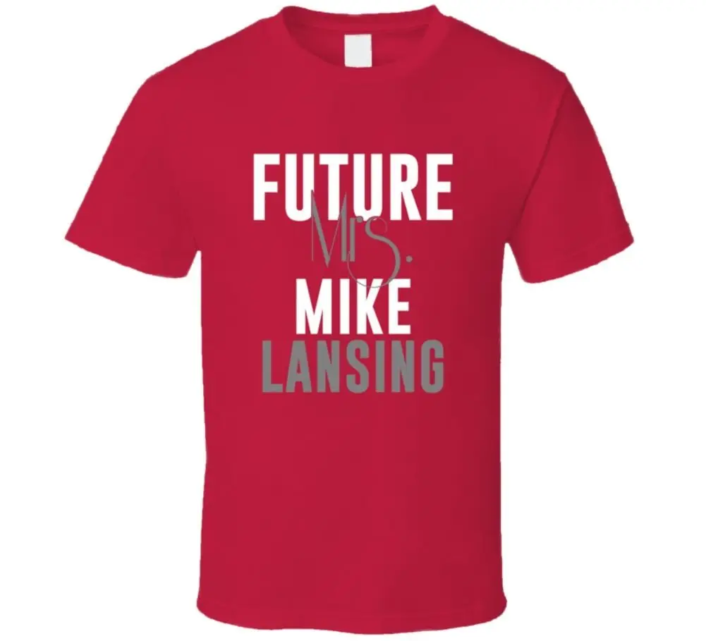 Future Mrs Mike Lansing 2001 Boston Бейсбольная Футболка летняя Горячая Распродажа Новая футболка PrintMen Футболка Топ