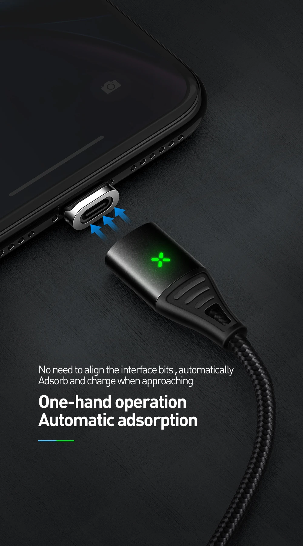 Mcdodo USB Магнитный зарядный кабель 3A для iPhone X XS Max 8 7 6 6s Plus iPad, шнур для быстрой зарядки телефона, кабель для передачи данных, светодиодный кабель IOS