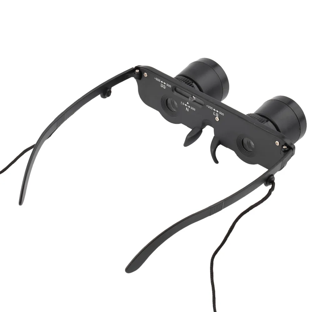 Горячая 3x28 Лупа очки Стиль Открытый Рыбалка оптический бинокль качество по всему миру магазин