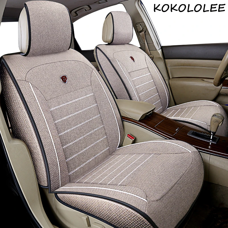 Special Price Kokololee Universele vlas Auto bekleding voor Land Rover alle modellen Rover Evoque Sport Freelander Discovery 3 4 auto styling