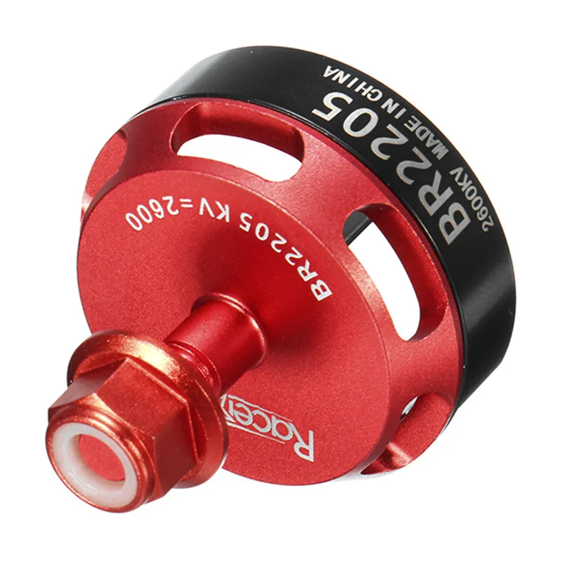 Новейший Ротор двигателя Racerstar для BR2205 2300KV 2600KV бесщеточный мотор красный RC FPV