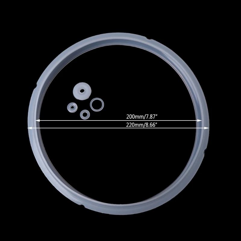 20 см Силиконовое резиновое уплотнительное кольцо для электрических Запчасти для скороварки 3-4L