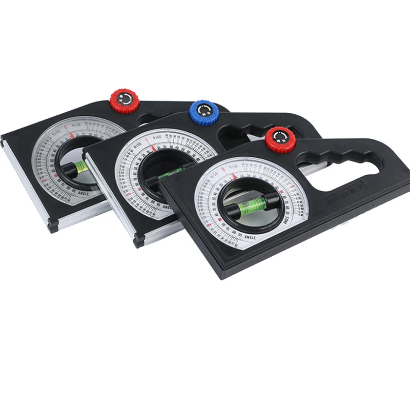 

Universal bevel protractor angle level declinometer Angle Feet Foot Slope Meter Multi function Slope measuring instrument