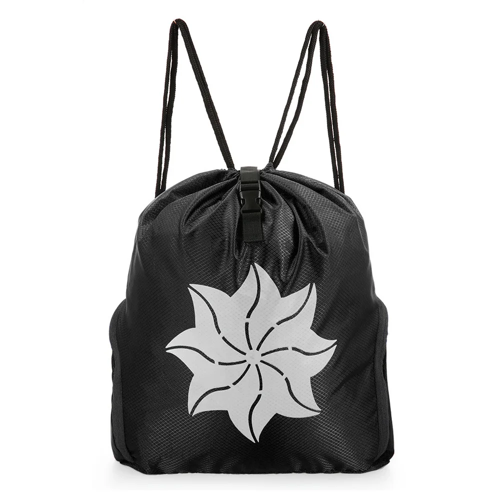 22L Foldable Drawstring Backpack Bag Outdoor Sports Bag Gym Sack Pack