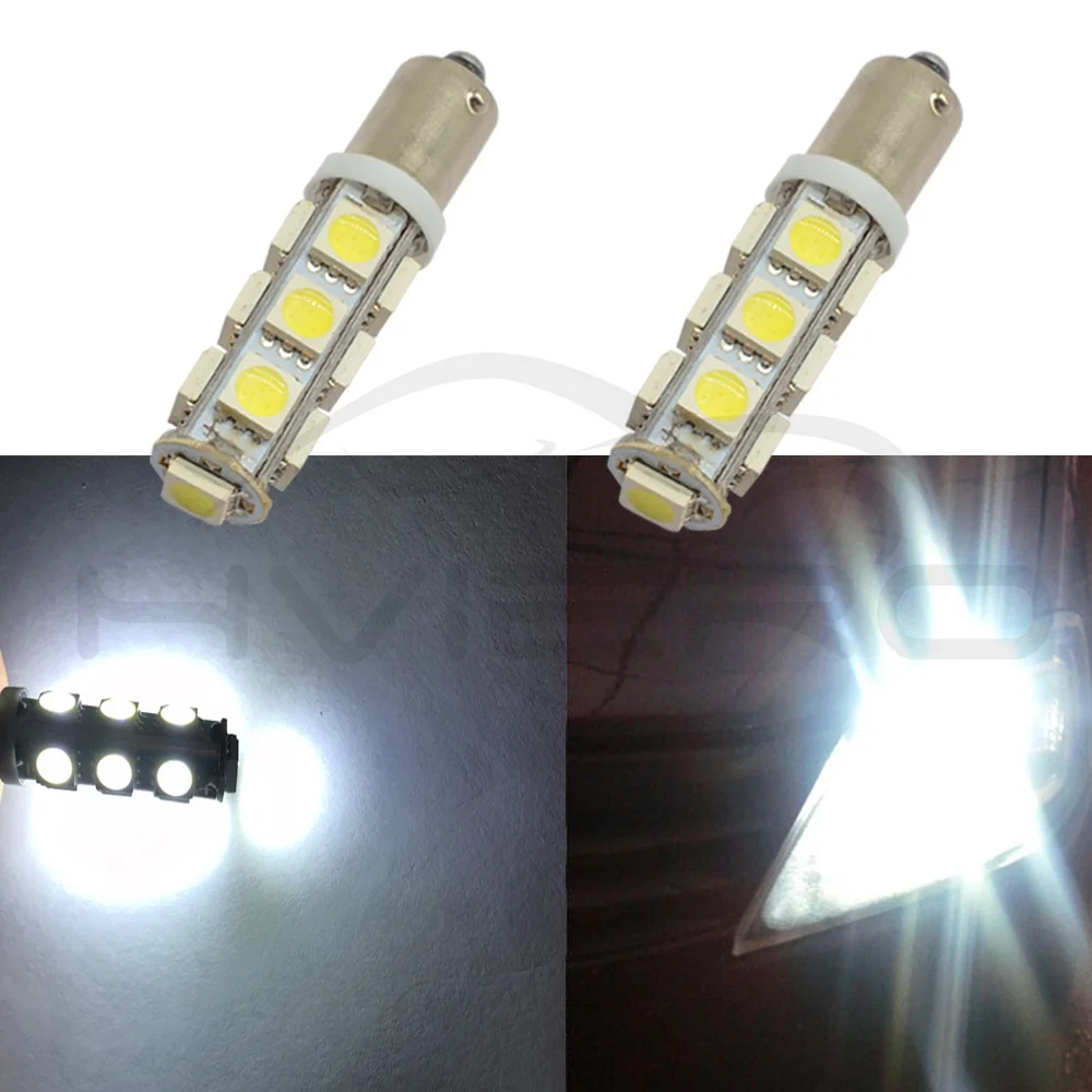 T11 Ba9s T4W 5050 13smd Белый Автомобильный светодиодный габаритный фонарь, светильник для номерного знака, фестон, купольная лампа, дверная лампа, Dc 12 v, парковочный клиновидный светодиодный