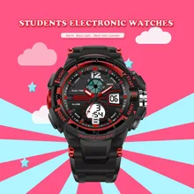 2016 Nouveau SANDA Marque Chaude Enfants Montre Sports de Plein Air Enfants Garçon Filles LED Numérique Alarme Étanche Montres de Montre-Bracelet Enfants