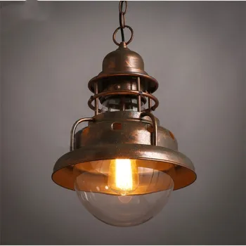 

Industrial Style Vintage Loft LED Pendant Lights Bar Restaurant Livingroom Decoration Lamp Hanging Light Fixtures Free Shipping