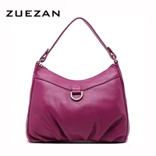 Натуральная воловья кожа Хобо, женская сумка из натуральной кожи, верхний слой воловья сумка на плечо, модные женские сумки через плечо A158