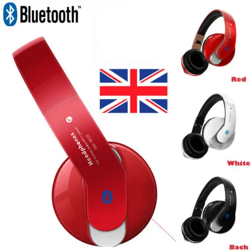 Men Wireless Bluetooth Headphone USB Rechargeable Hi Fi Super Bass Stereo Foldable Music Headset earphone Women
