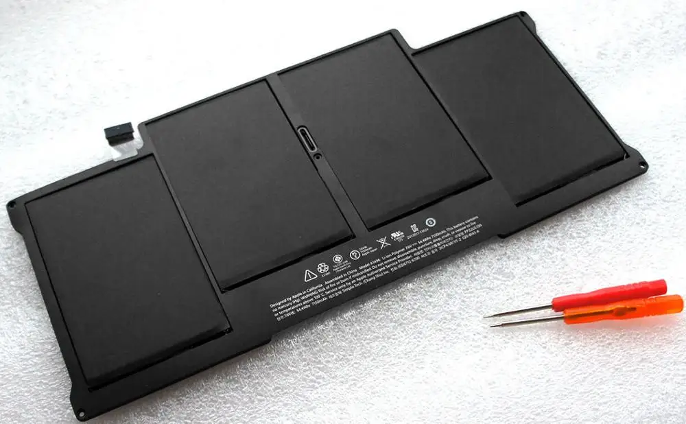 7XINbox7. 6В 54.4Wh натуральная A1496 ноутбук Батарея для Apple MacBook Air 1" A1466 2013 MD760 MD761