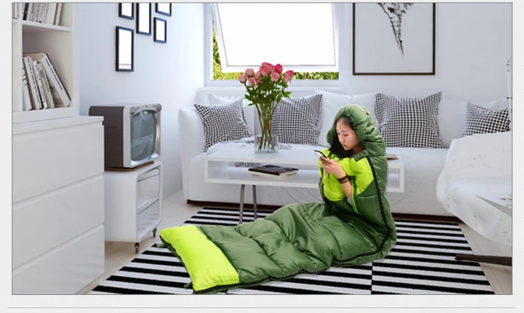 Bolsa de Dormir Inverno ao ar Acampamento Ultraleve Envelope Livre Dormir Cama Forro 190x75cm 15 190x75cm acampamento ultraleve saco de dormir envelope