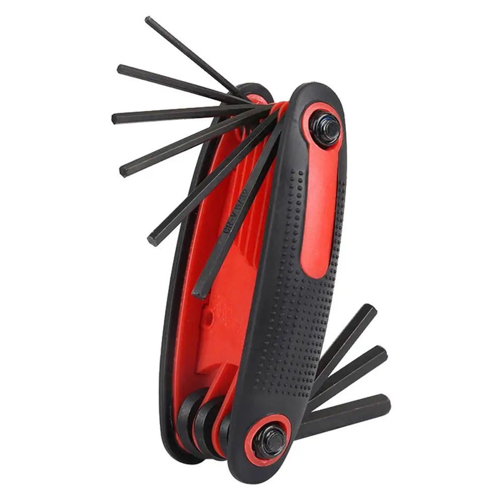 cheap 9 in 1 Multi Usage Bike Bicycle Repair Bike Tools Kit Hex Wrench Nut Tire repair Hex Allen Key Screwdriver Socket Extension Rod