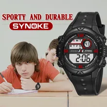 SYNOKE многофункциональные 50 м водонепроницаемые часы светодиодный цифровой двойной дисплей часы наручные часы Relogio Masculino дропшиппинг