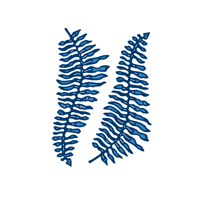 

2PCS/Set Pine Needle Metal Cutting Dies Stencils for DIY Scrapbooking Photo Album Decorative Embossing Paper Card Crafts Die Cut