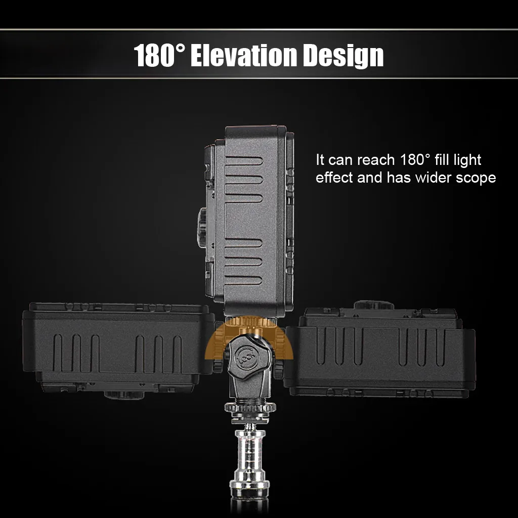 Excelvan PT-308S 308 шт. светодиодный видео свет 5600 K портативный ультра-тонкий Диммируемый на камеру легкий коврик для всех цифровых камер s