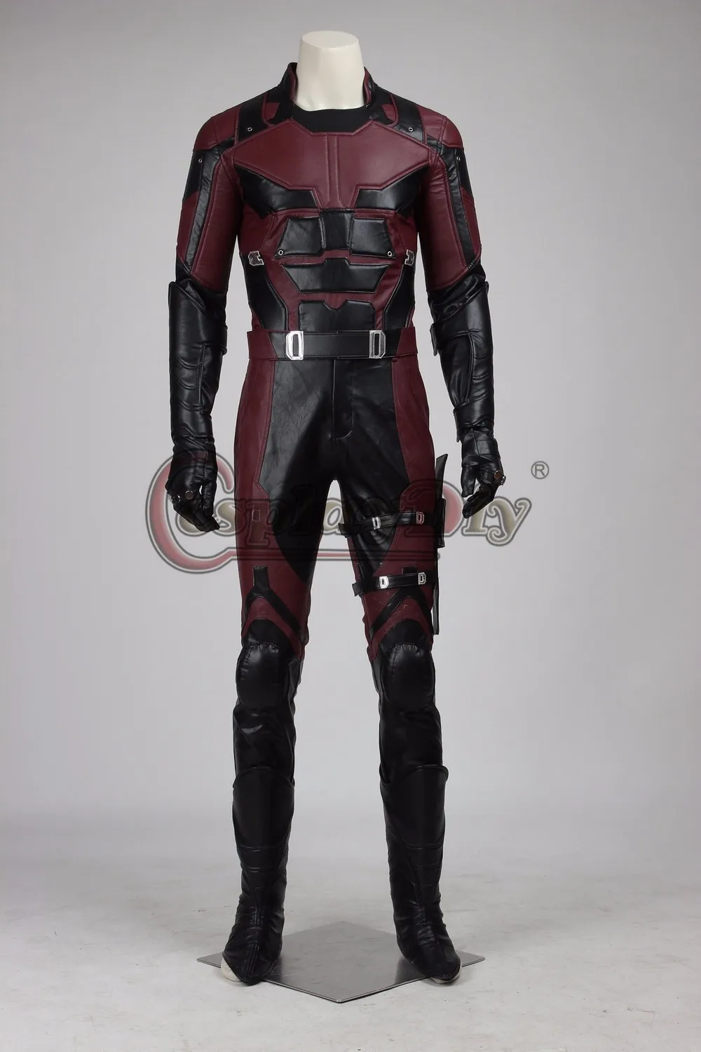 Cosplaydiy Daredevil Adult Men Costume Halloween Carnival