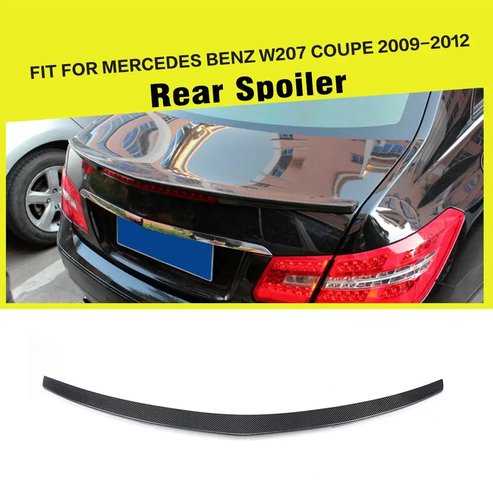 Углеродного волокна/FRP автомобилей Задний спойлер ствол губы крыло для Benz e-класса C207 Coupe 2009-2012