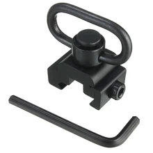 Huntingn винтовка ar15 m4 аксессуары QD сверхмощная быстрая съемка кнопочный Слинг поворотный комплект Пикатинни Крепление 20 мм SS Военная Экипировка