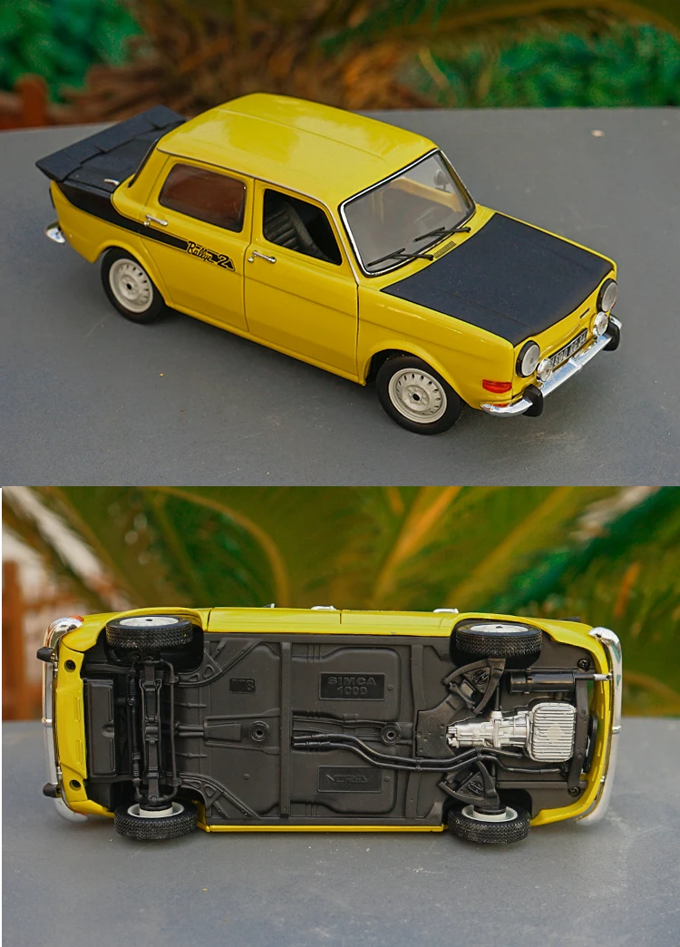 Изысканный подарок 1:18 NOREV Simca модель автомобиля из сплава, высокая имитация литого металла Расширенная Ретро модель автомобиля