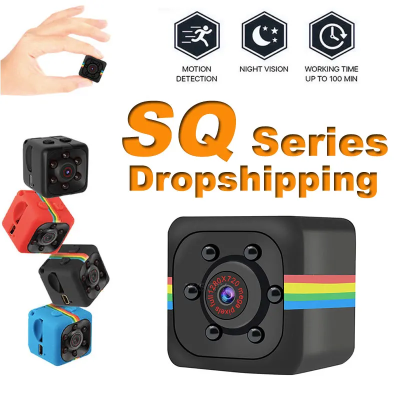 

1080P HD SQ11 SQ12 Mini Camera SQ13 SQ23 Wifi Micro Cam Video Audio Recorder Camara Espia Gizli Kamera Support Hidden TF Card