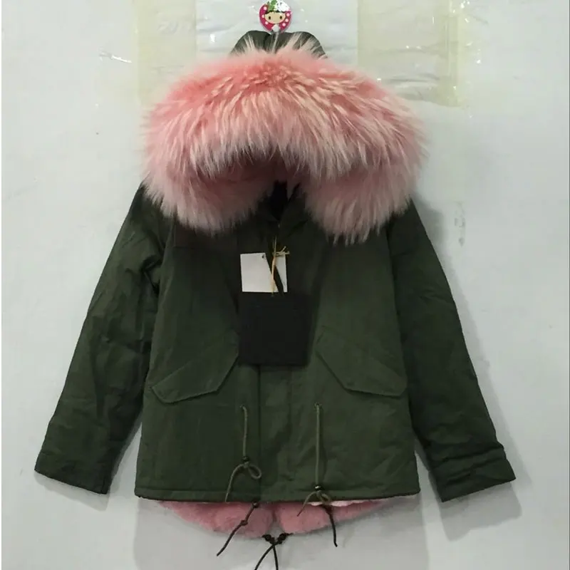 Dame Fashoin Bontjassen Vrouwen roze Bont Kledingstuk Lange Stijl lange mouwen bont jas Dame Fashoin Bontjassen Vrouwen roze Bont Kledingstuk Lange Stijl lange mouwen bont jas