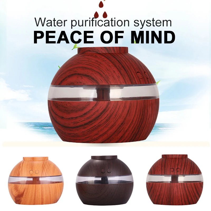 

2019 Drop Shpping 300ml Air Humidifier Ultrasonic Nebulizer Useful Convenient Moisture Oil Aromatherapy for Yoga