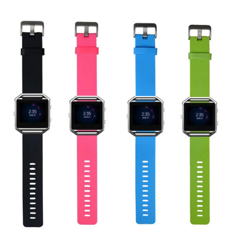 

New Silicone Rubber Replacement Watch Band Strap Watchband For Fitbit Blaze Watch