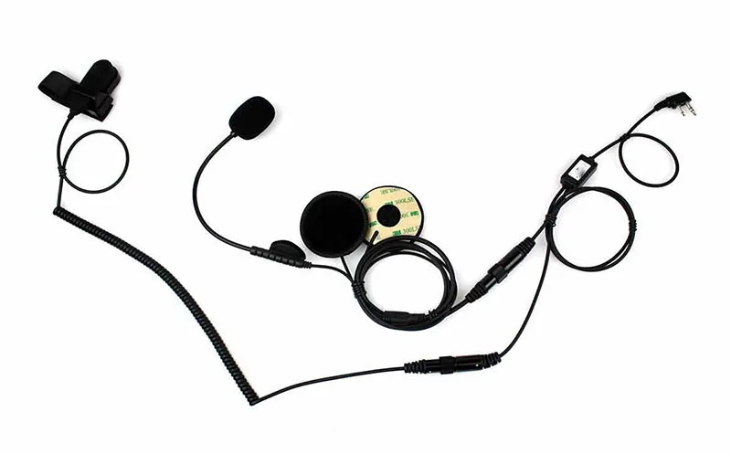 Waterproof Finger PTT Headset Walkie Talkie Motorcycle Helmet MIC for Kenwood Retevis for TYT for Baofeng uv 5r for Puxing Radio (10)