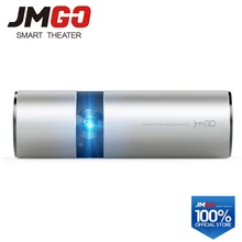 JMGO P2 Portable LED Projector 250 ANSI Lumens, Built-in 15600mAh Lithium Battery Android HD Projector, WIFI, Bluetooth Speaker