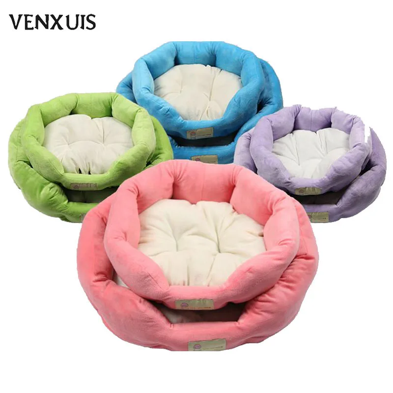 

Venxuis Spring Soft Cotton Kennel Summer Washable Short Plush Pet Dog Sofa Breathable Pet Dog Cat Sleeping Bed
