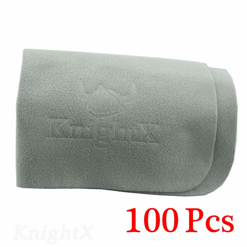 KnightX 100pcs Phone Screen Camera Lens filter Glasses Square Cleaning Cloths Grey D5200 D5300 D5500 D3300 |