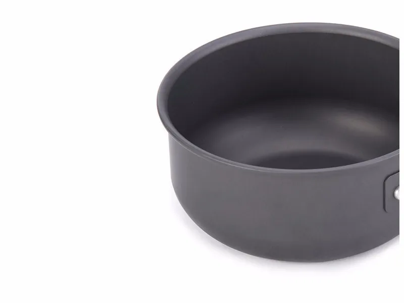 Naturehike 2-3 persons Camping Pot Sets Portable Outdoor Cookware Picnic Pot and Pan NH15T401-8