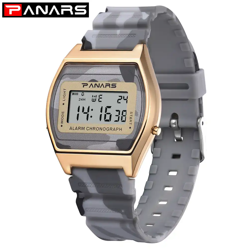 waterproof digital watch ladies