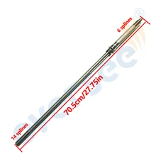 66T-45501-01 вал(ы) водителя для Yamaha Parsun Powertec Hidea 40HP 40X подвесной двигатель, лодочный мотор запчастей 66T-45501