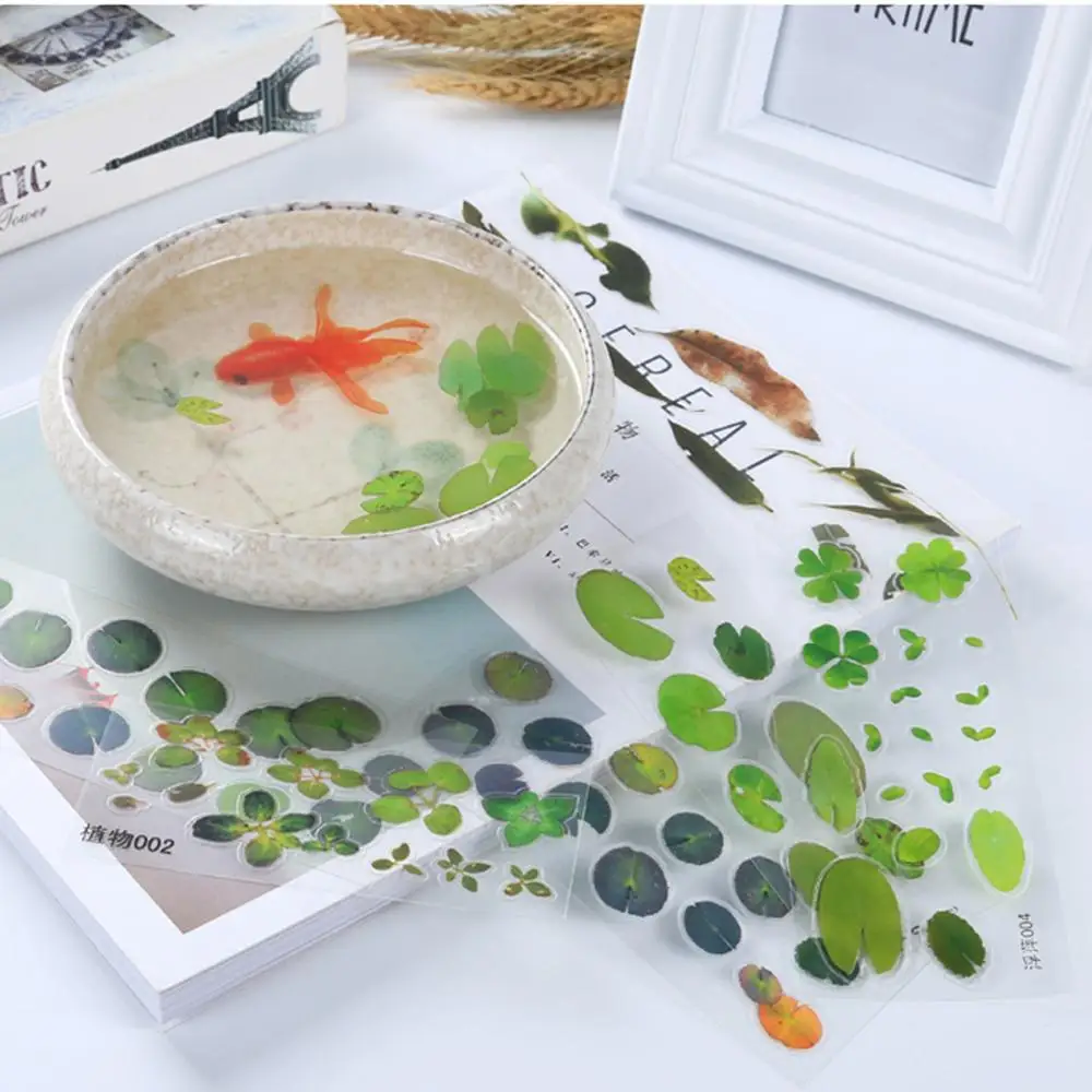 

3D Real Goldfish Clear Film Sticker Resin DIY Water-Like Painting Jewelry Making