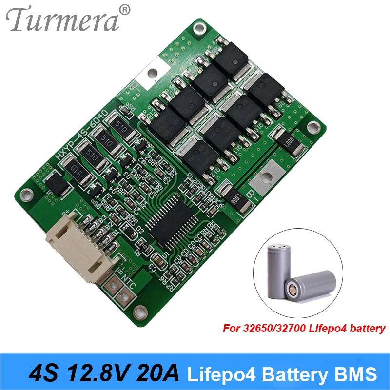 4S 20A 12,8 V 14,4 V lifepo4 батарея 18650 32600 32700 lifepo4 батарея Защитная плата произведенная в 20a ток разряда