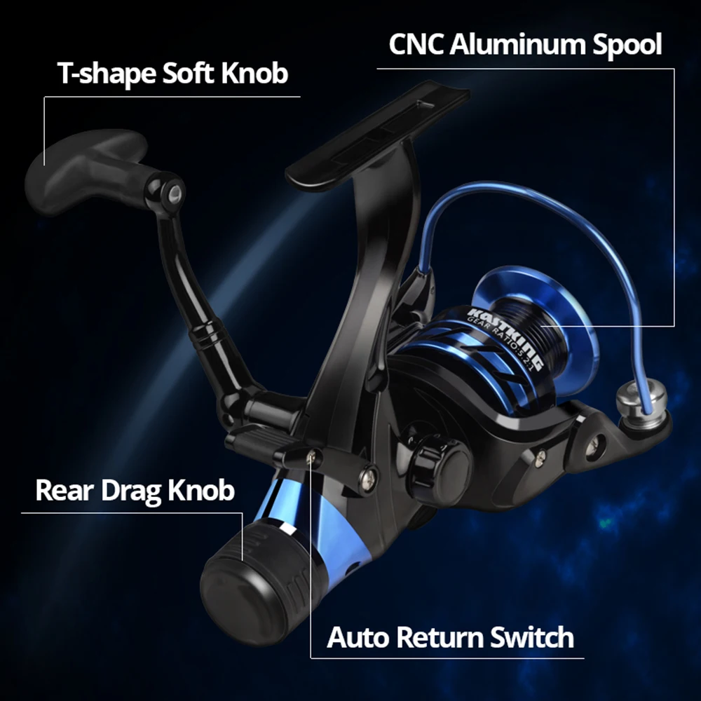 KastKing Pontus Fishing Spinning Reel - Finish-Tackle