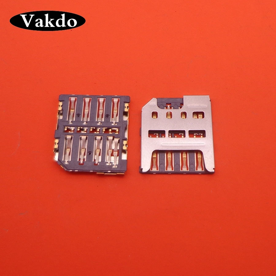 

3pcs/lot Original New For Huawei Y5 Y6 Y52 Sim Card Slot Tray Holder Socket sim card Reader connector Repair Part