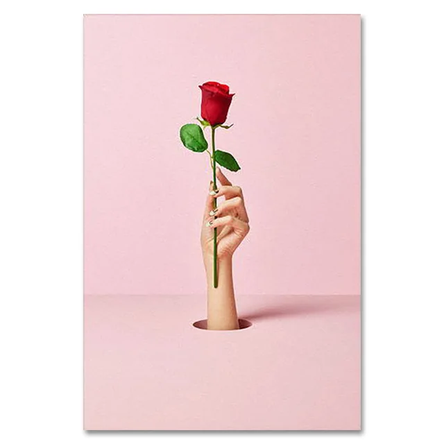Modern-Style-Green-Plant-Rose-Posters-and-Prints-Wall-Art-Canvas-Painting-Dog-Wall-Pictures-for.jpg_640x640 (3)