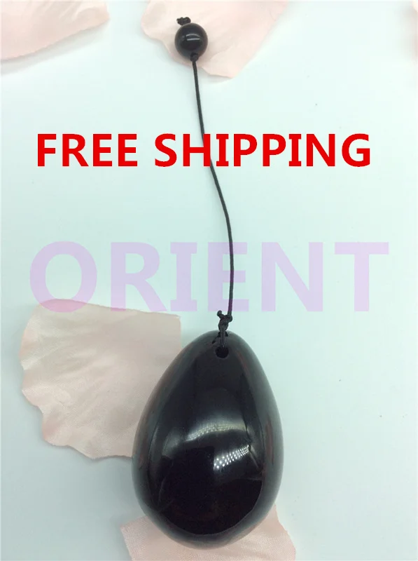 FREE SHIPPING natural Obsidian jade egg for Kegel Exercise 40*30mm Pelvic Muscle Vaginal Tightening Ben Wa ball yoni egg FREE SHIPPING natural Obsidian jade egg for Kegel Exercise 40*30mm Pelvic Muscle Vaginal Tightening Ben Wa ball yoni egg