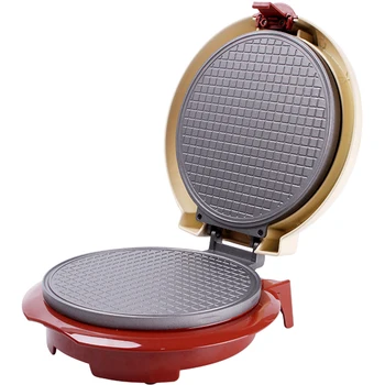 

220V Multifunctional Electric Egg Roll Waffle Machine Household Ice Cream Skin Maker Machine Double Heating EU/AU/UK/US Plug