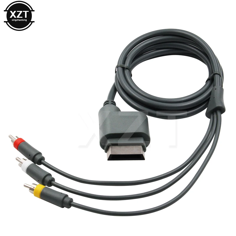

Definition 6ft HD TV Component Composite AV 3 RCA HD TV Audio AV Video Cord Optical Cable for Xbox 360