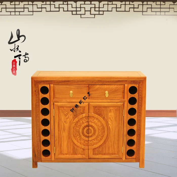 Мин и Цин китайские палисандр бар шкаф Ду ДУ деревянный шкаф шкафчики красного дерева шкаф сервант чай
