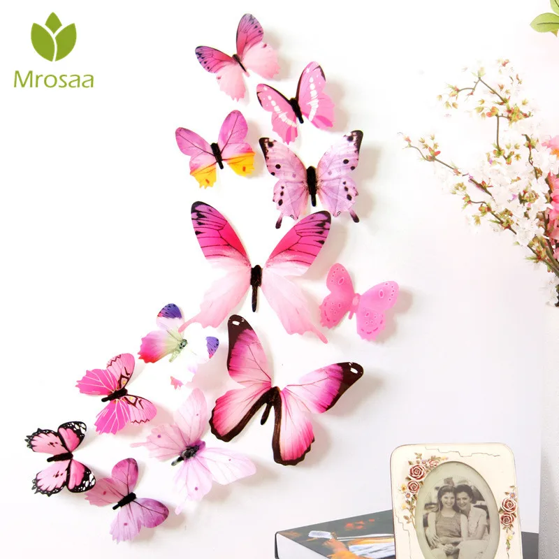 High quality Wall Stickers 12pcs Decal Wall Stickers Home Decorations