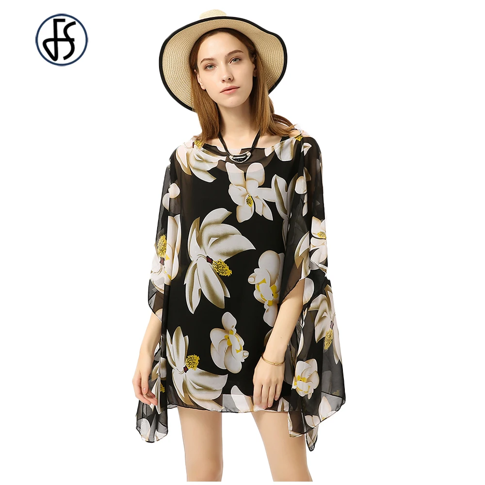 

Saida de Praia 2018 Chiffon Cover up Tunics for Beachwear Cardigan Plage Swimsuit Coverups Sarongs Beach Pareos Bikini Cover up
