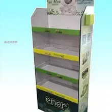 Индивидуальный дизайн слоев печатных логотип картон стенд для супермаркет/магазин/выставка