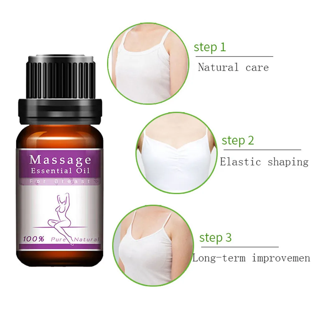Plant Breast Enhance Massage Essential Oil Enhancement Bust Chest Care