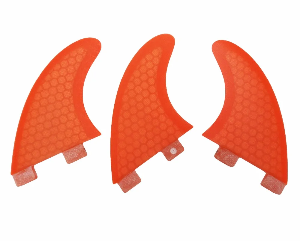 Ласты для серфинга FCS fin GX G3 G5 FIN orange Fibreglass Honeycomb surf fins|Серфинг| |