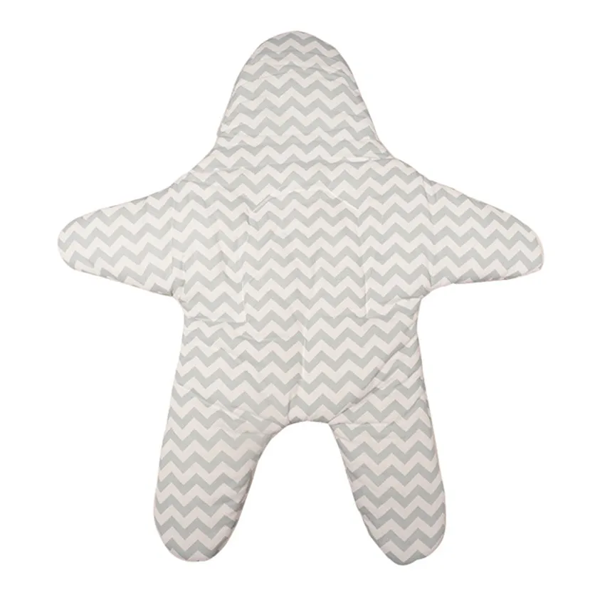 Прекрасный морская звезда Форма спальный мешок для новорожденных зимние теплые grobad 3 цвета доступны - Цвет: blue